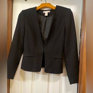 Black H&M blazer jacket